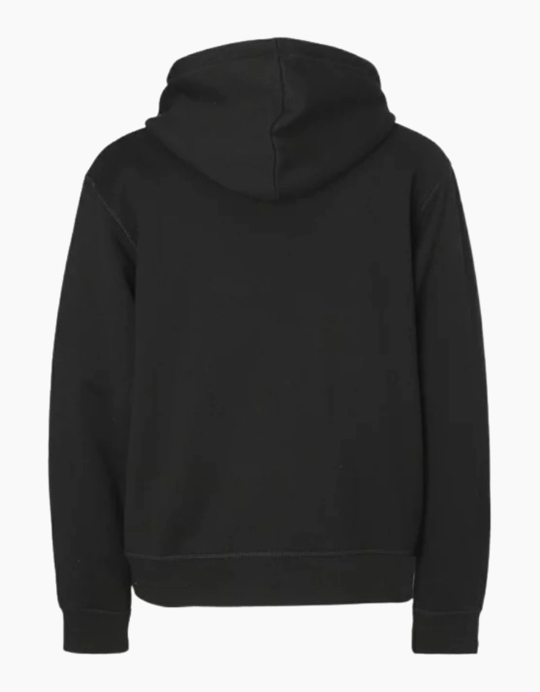 Dsquared2 Icon Outline Logo Zip Black Hoodie