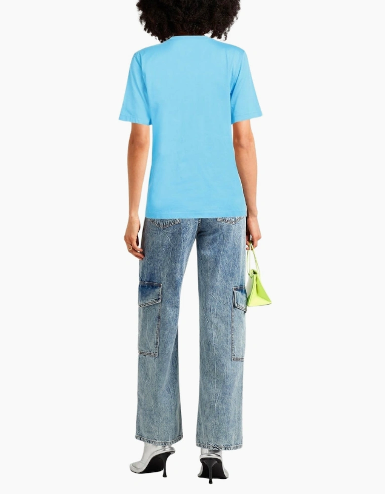 Dsquared2 Icon Small Chest Logo Light Blue T-Shirt