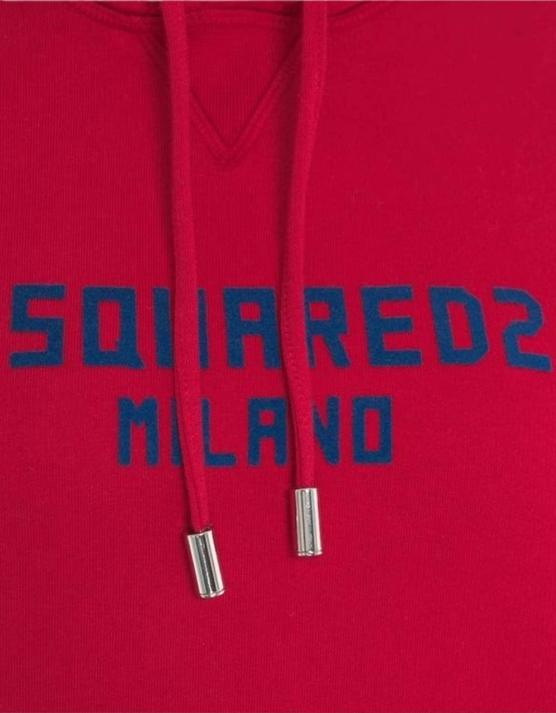 Dsquared2 Milano Logo Cool Fit Red Hoodie
