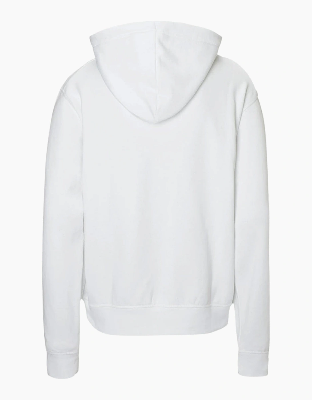 Dsquared2 Cool Fit Maple Leaf Logo White Hoodie