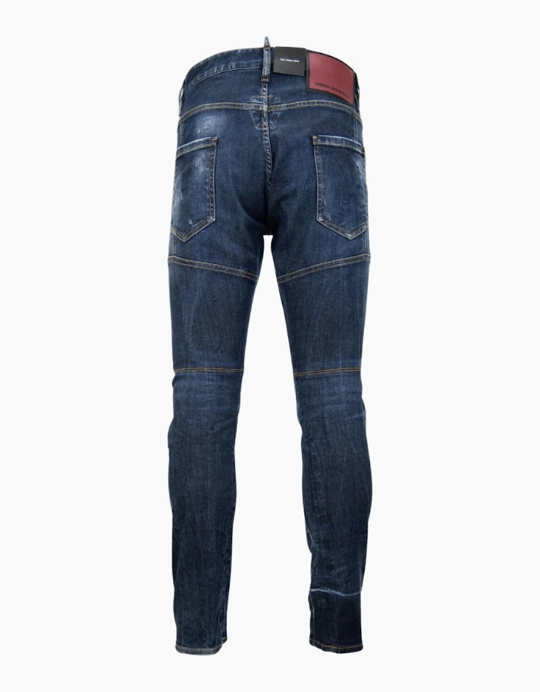 Dsquared2 Tidy Biker Jean Lightly Worn Style Blue Jeans