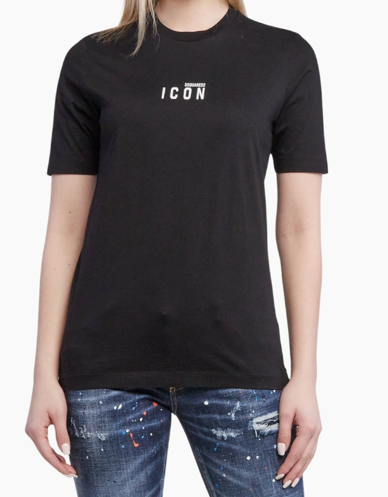 Dsquared2 Icon Small Chest Logo Black T-Shirt