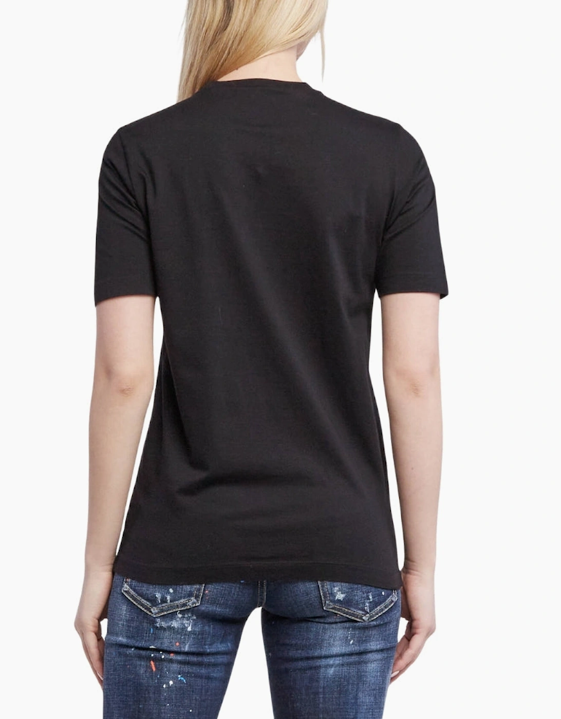 Dsquared2 Icon Small Chest Logo Black T-Shirt