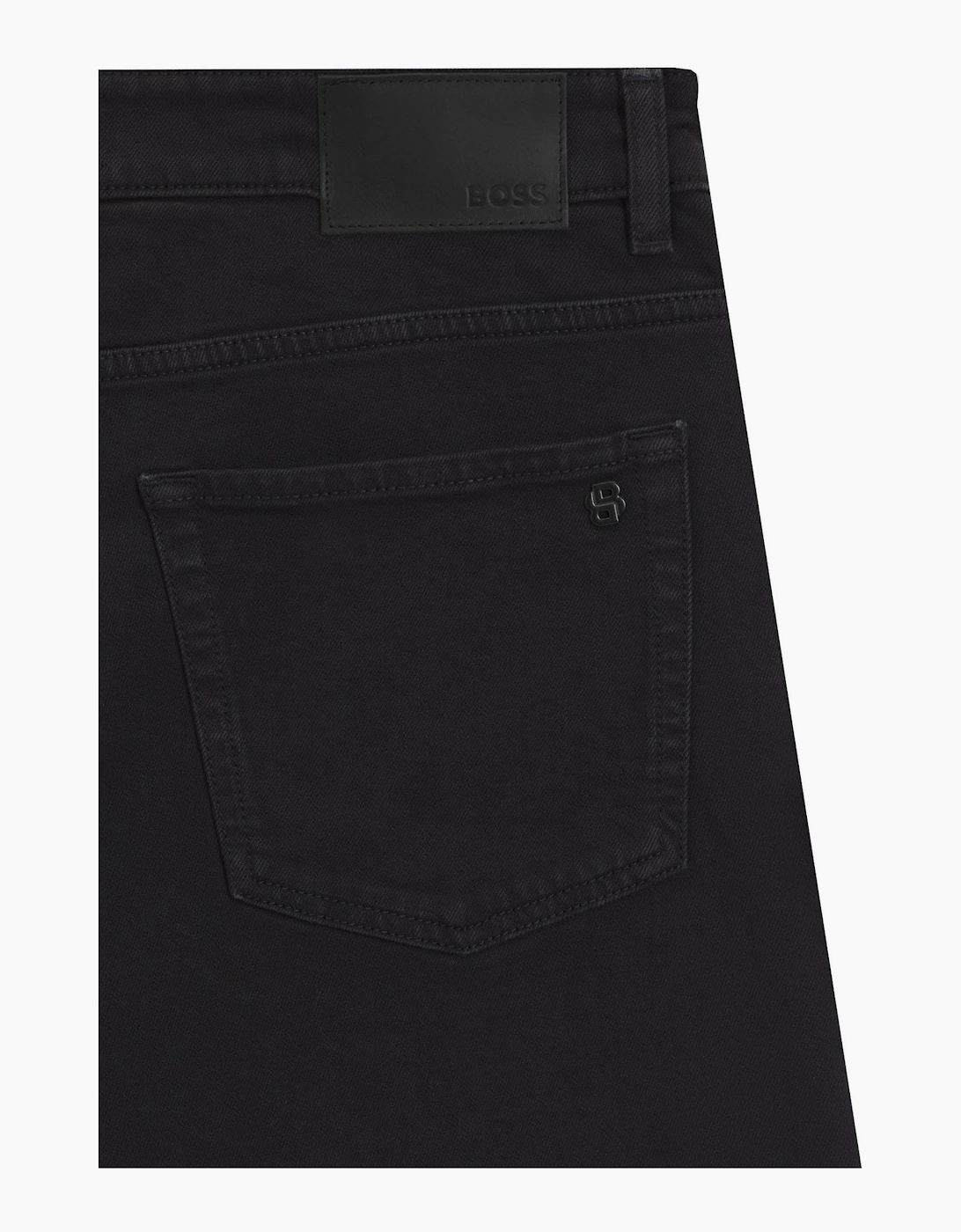 Hugo Boss Men's Dark Navy Regular Fit Maine Denim Jeans