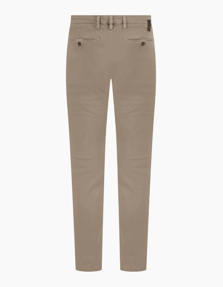Zeumar Hyperflex Stretch Slim Fit Beige Chino