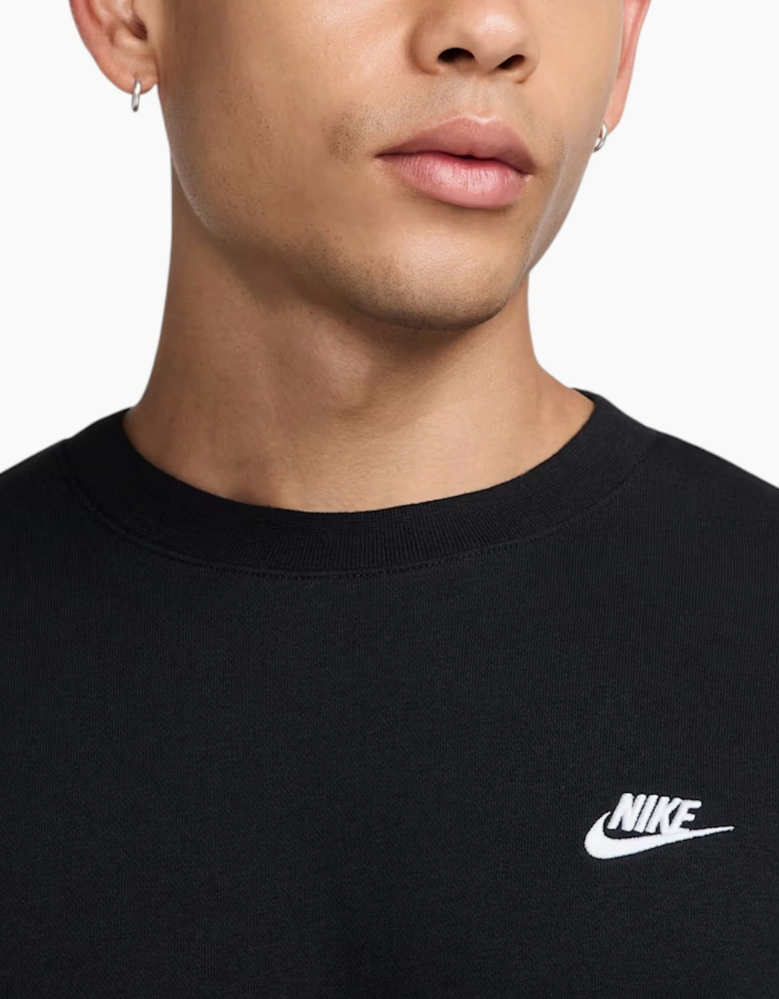 Nike Club Mens Tracksuit Crew Neck Pullover Sweatshirt Fleece