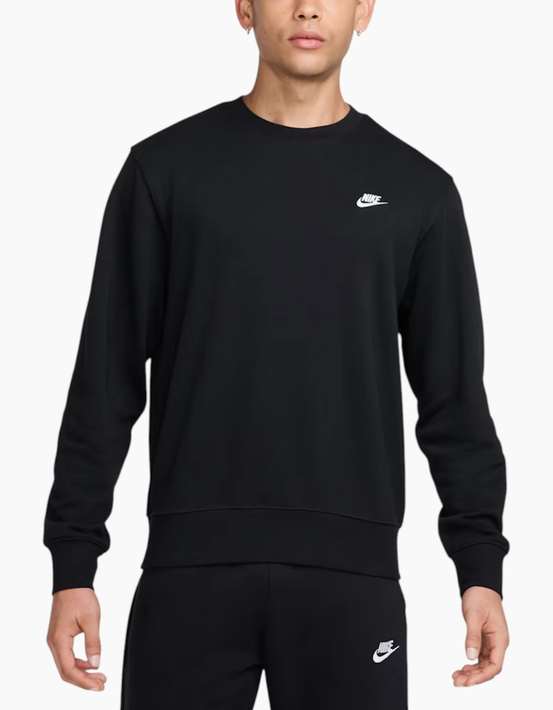 Nike Club Mens Tracksuit Crew Neck Pullover Sweatshirt Fleece