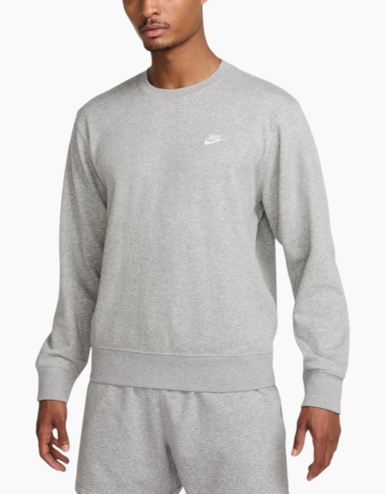 Nike Club Mens Tracksuit Crew Neck Pullover Sweatshirt Fleece