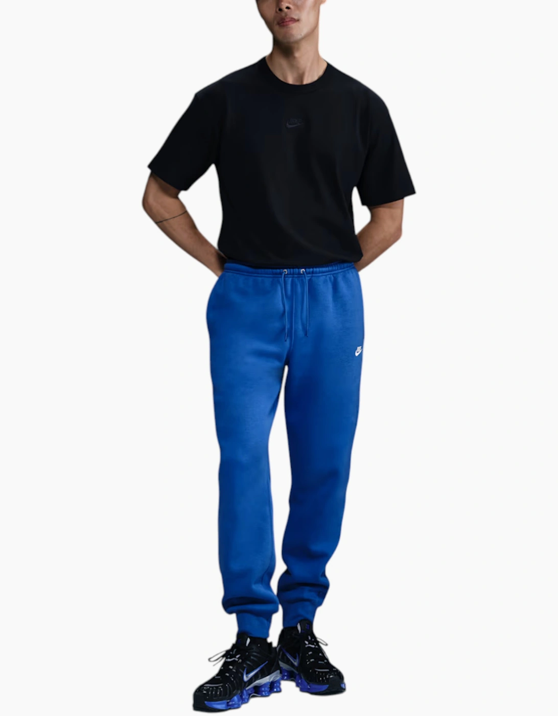 Nike Club Mens Tracksuit Crew Neck Pullover Sweatshirt Fleece