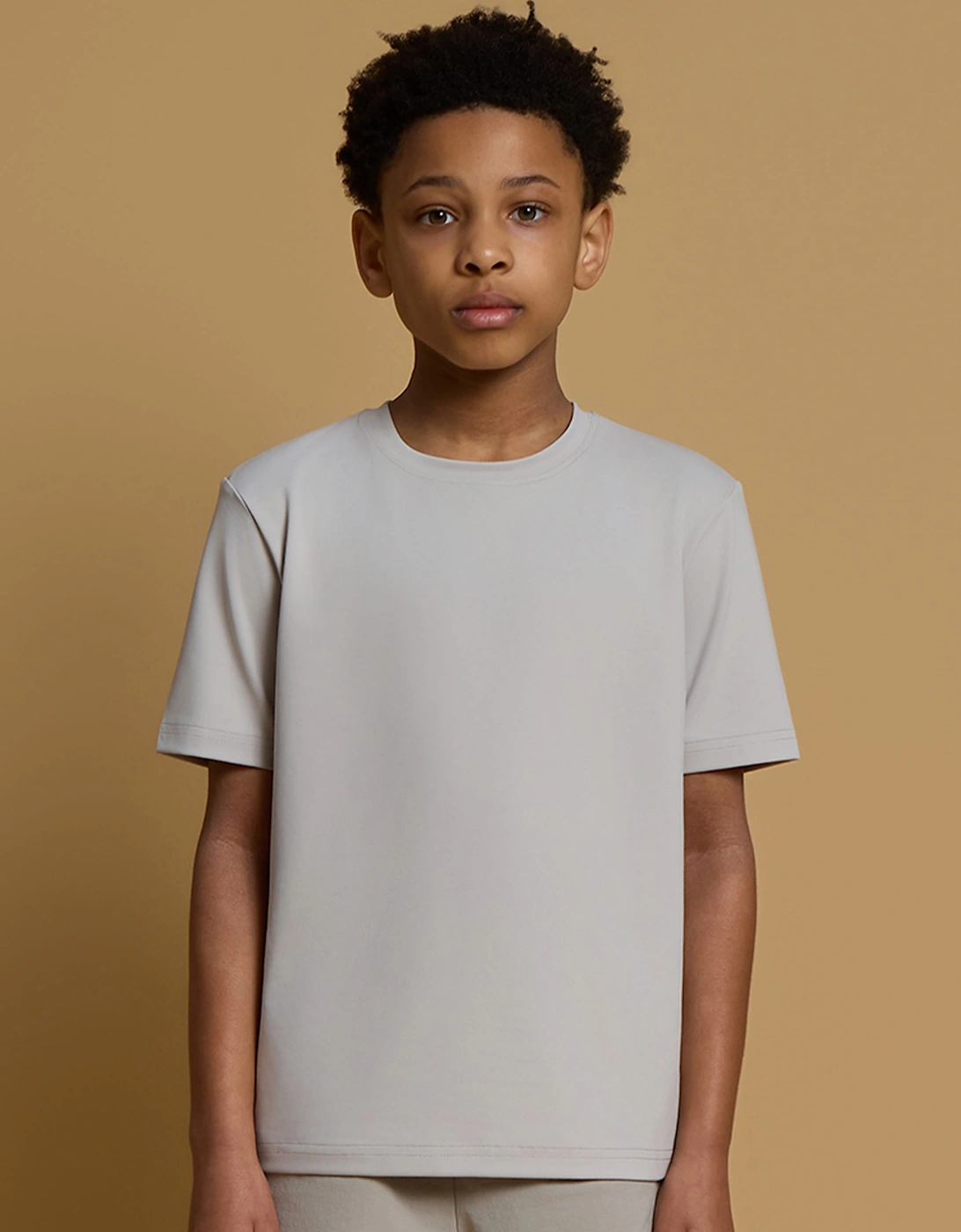 Blanca Sport Boys Elevated Active T-Shirt in Grey, 5 of 4