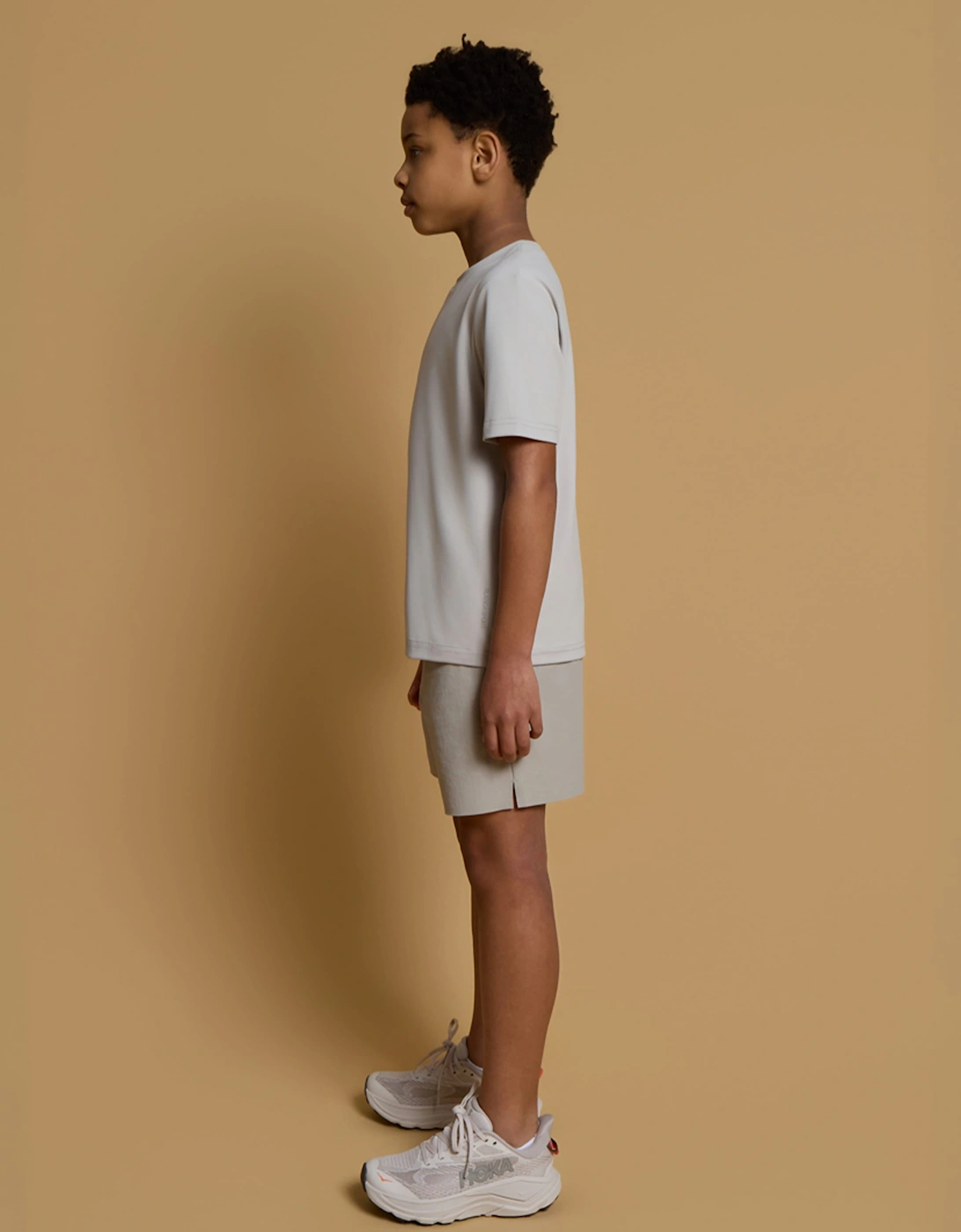 Blanca Sport Boys Elevated Active T-Shirt in Grey