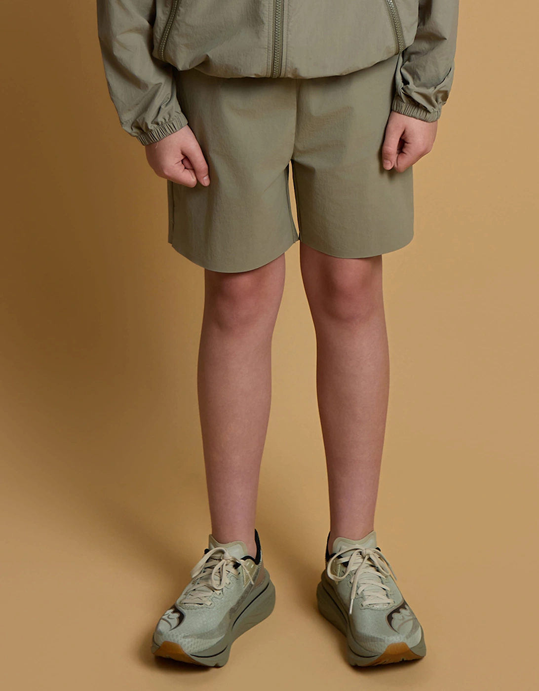 Blanca Sport Boys Elevated Active Shorts in Green, 5 of 4