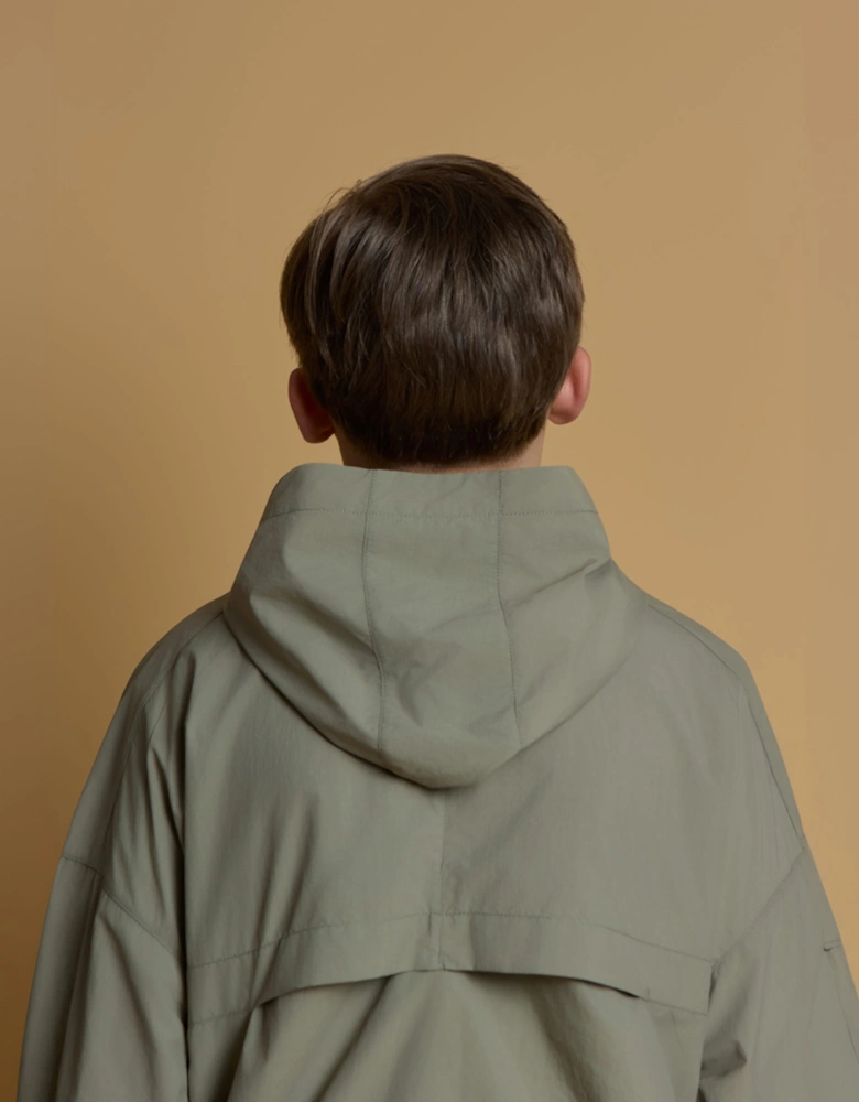 Blanca Sport Kids Elevated Windbreaker in Green