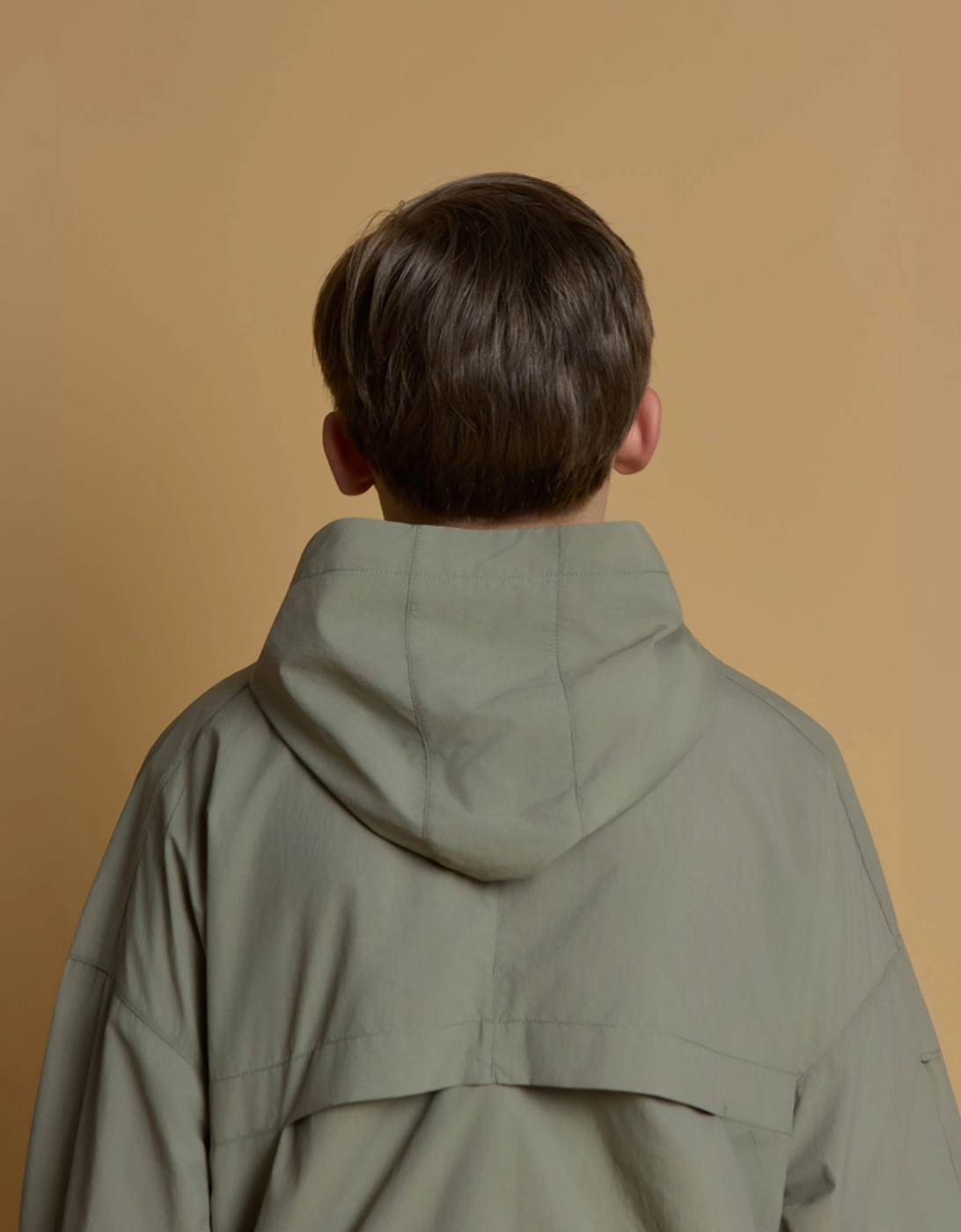 Blanca Sport Kids Elevated Windbreaker in Green