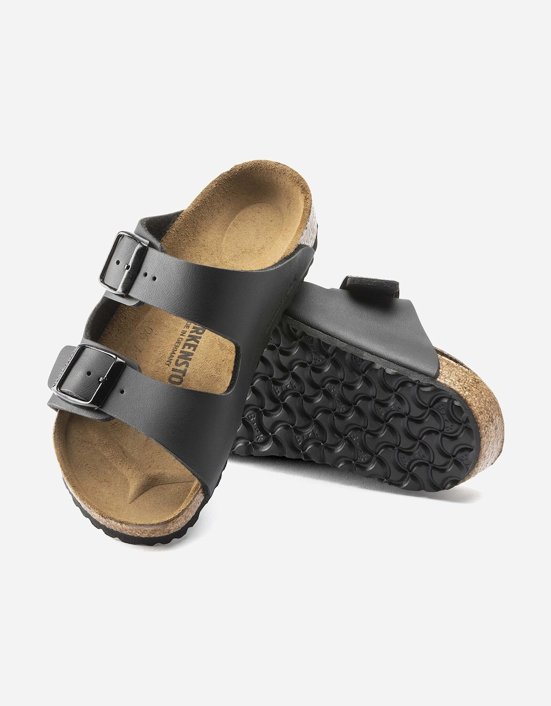 BIRKENSTOCK Kids Arizona Sandals in Black
