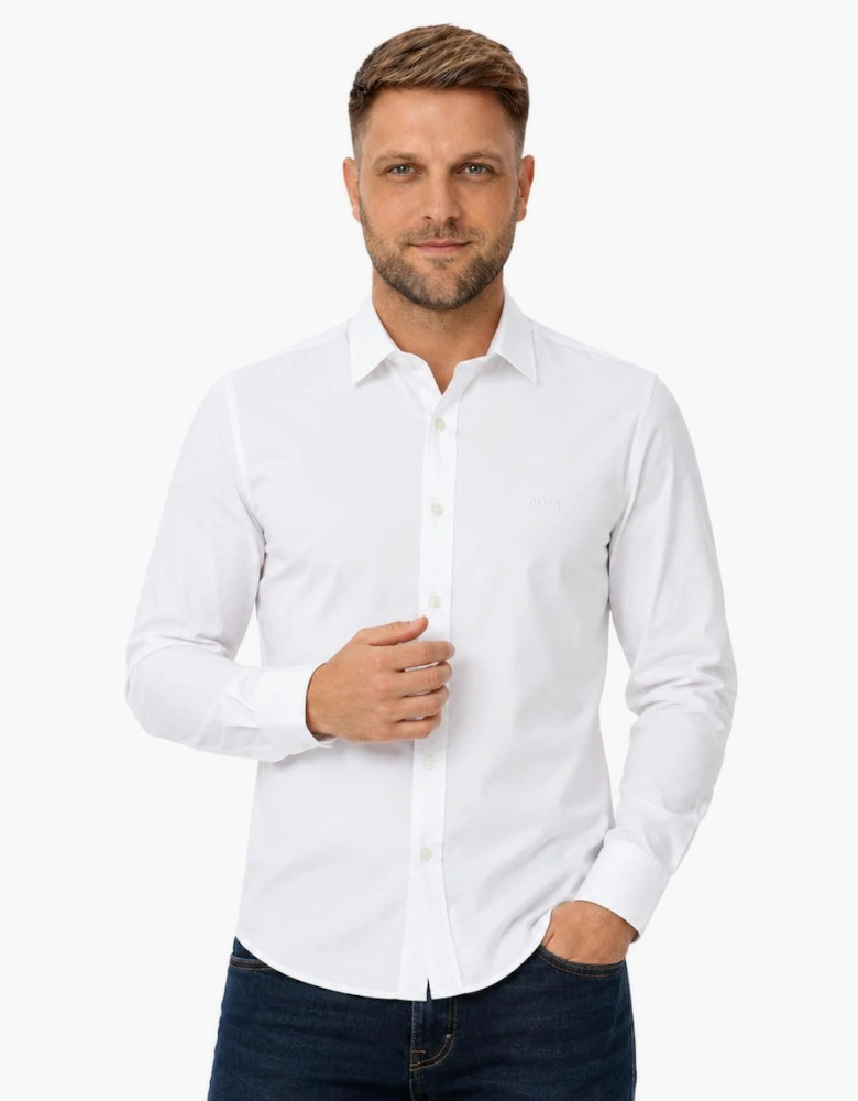 BOSS Relegant 6 L/S Shirt White