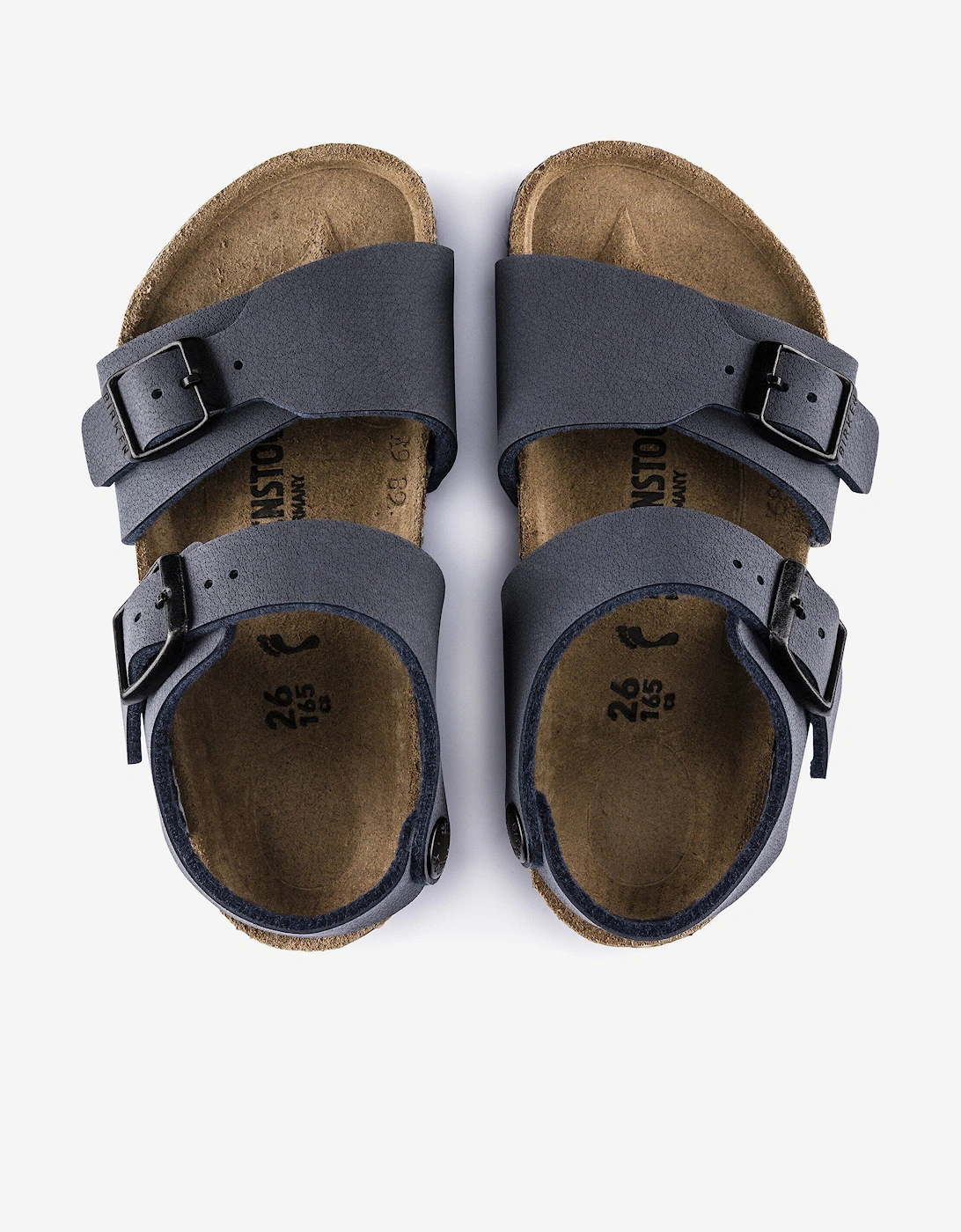 BIRKENSTOCK Boys New York Sandals in Navy