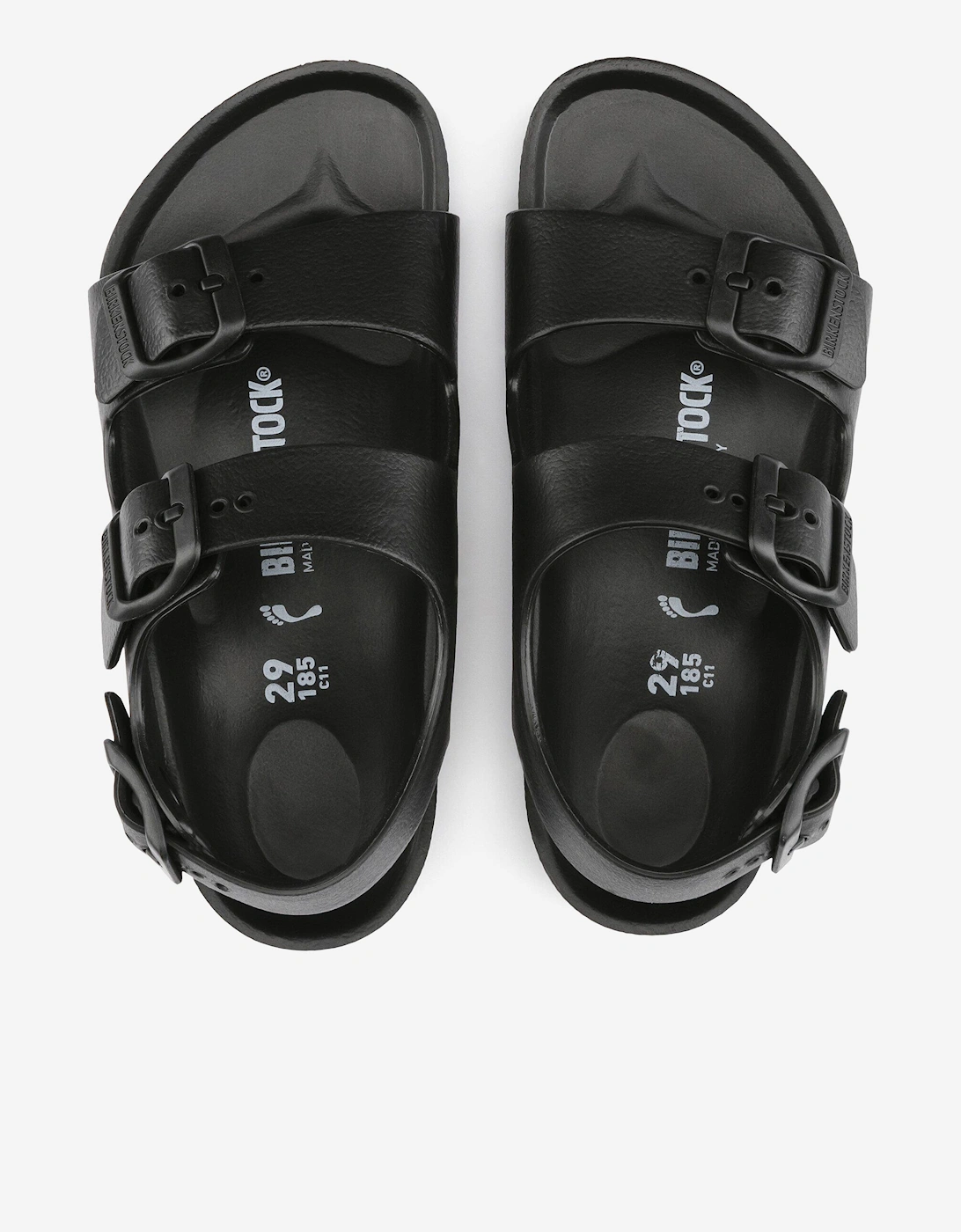 BIRKENSTOCK Kids Milano EVA Sandals in Black