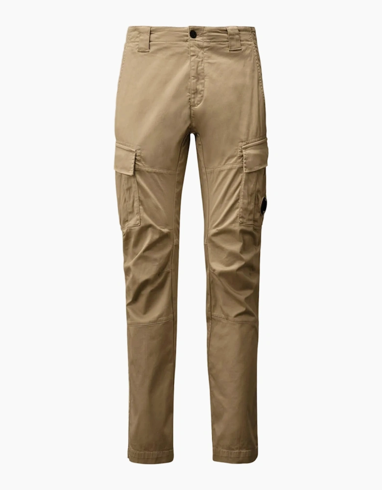 Stretch Satin Lens Cargo Pants