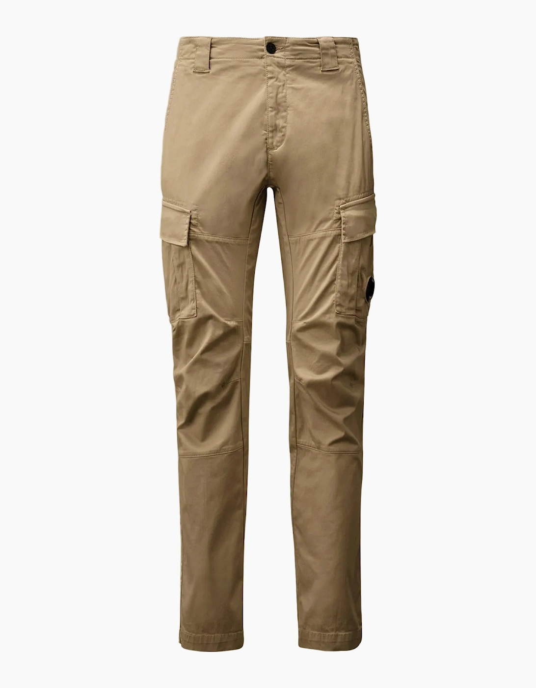 Stretch Satin Lens Cargo Pants