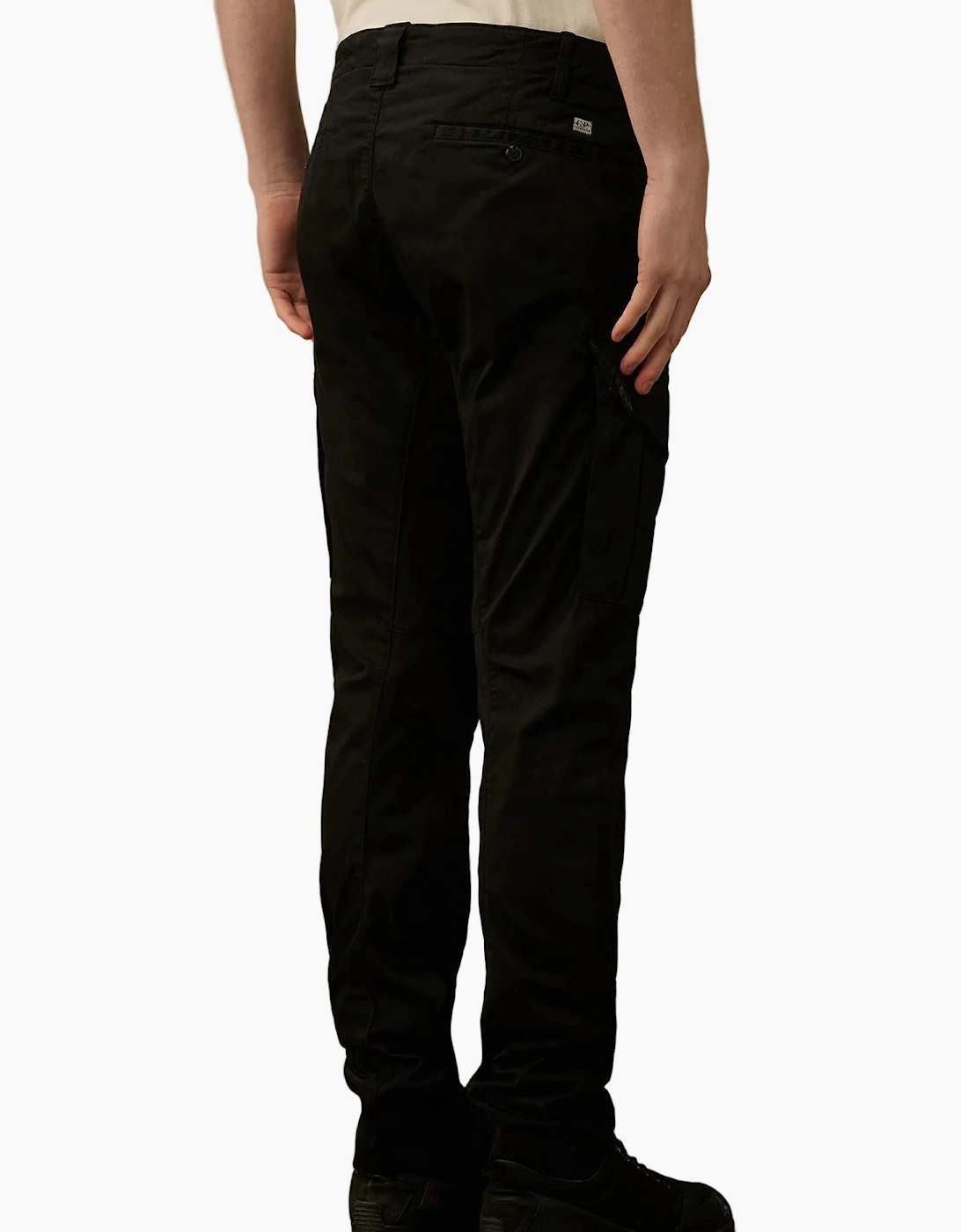 Stretch Satin Lens Cargo Pants
