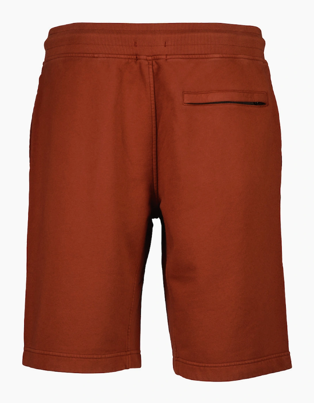 Cotton Diagonal Fleece Resist Dyed Logo Bermudas