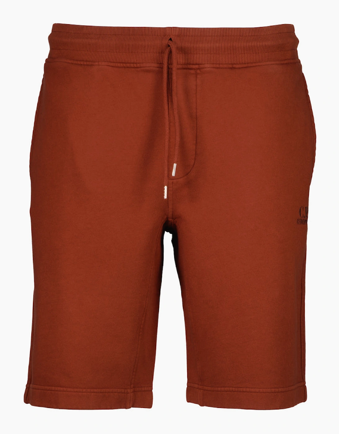 Cotton Diagonal Fleece Resist Dyed Logo Bermudas