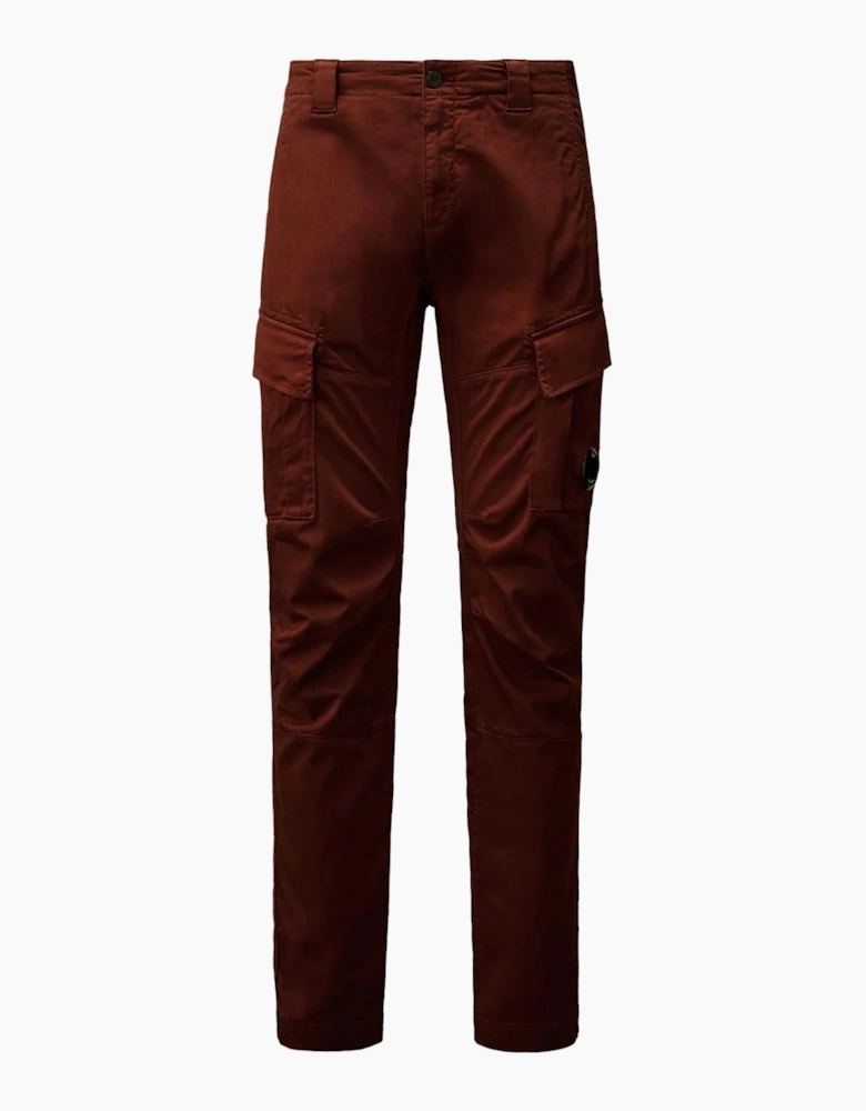 Stretch Satin Lens Cargo Pants