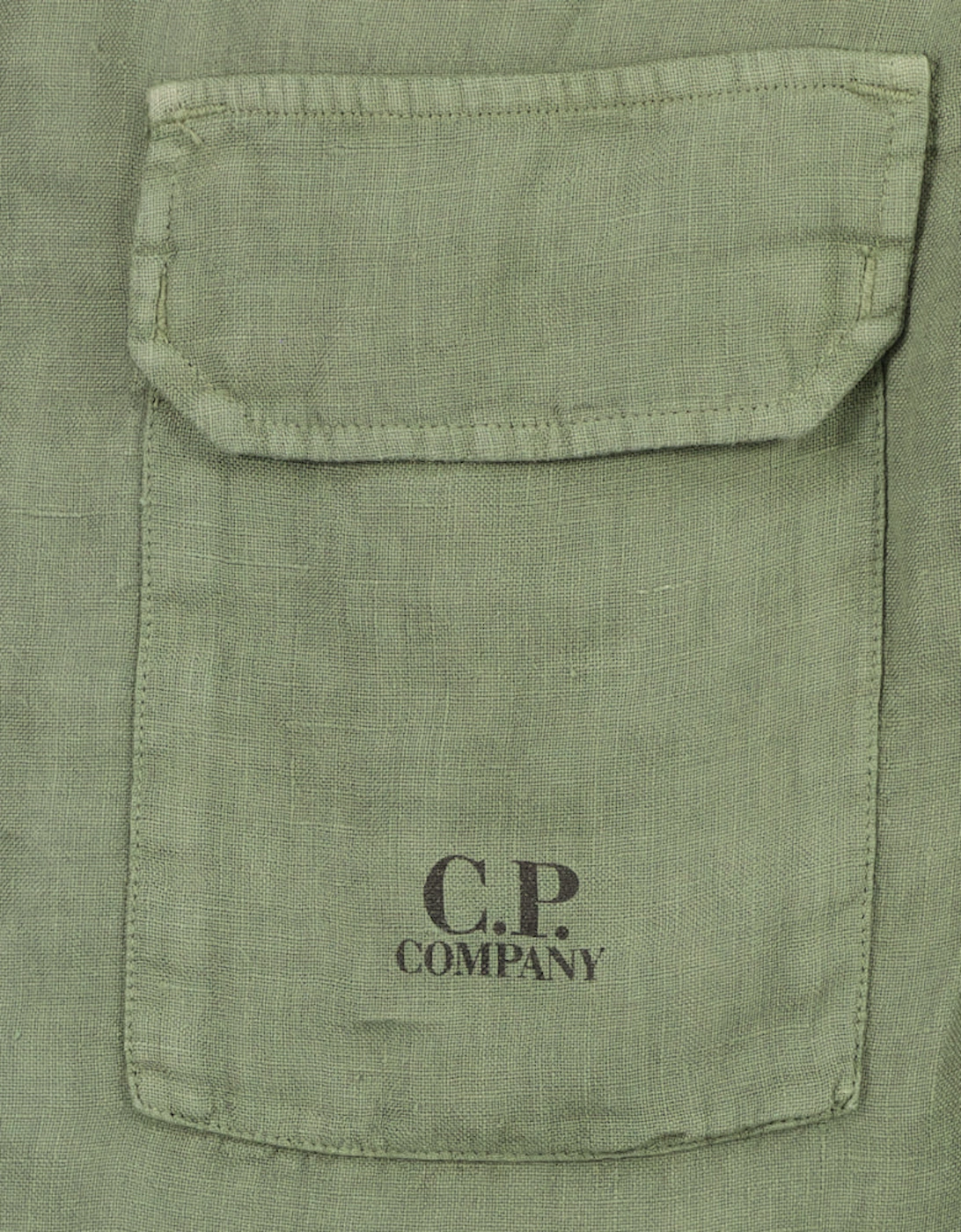 Long Sleeve Linen Overshirt