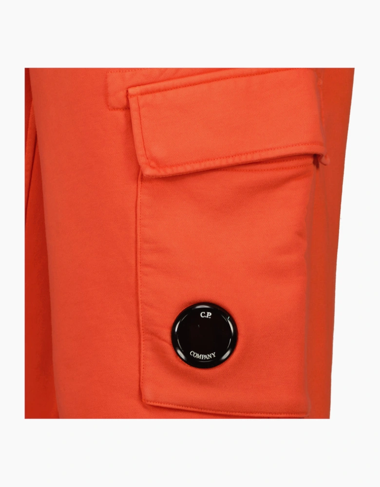 Cotton Diagonal Fleece Resist Dyed Lens Bermudas
