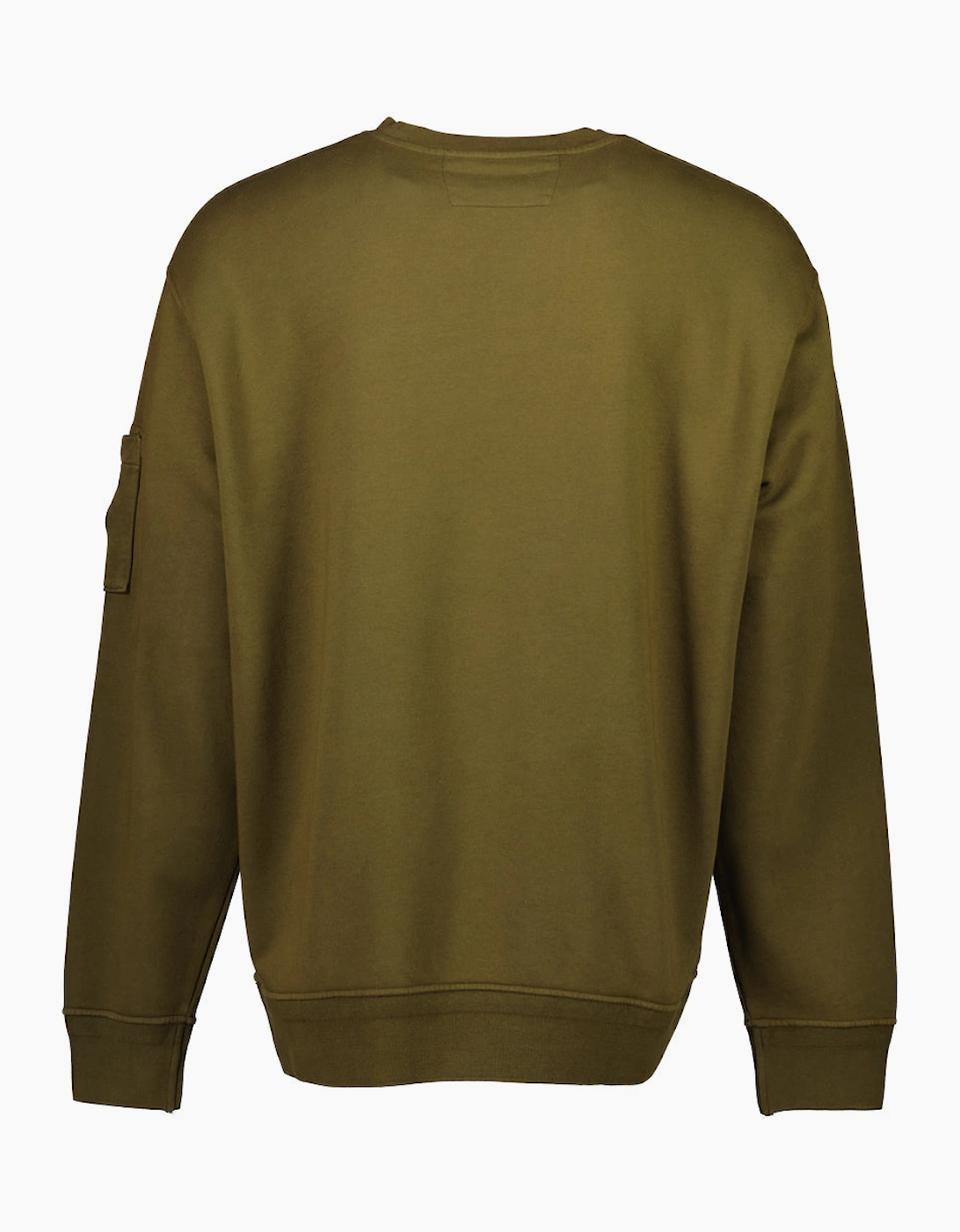 Diagonal Fleece Lens Sweatshirt