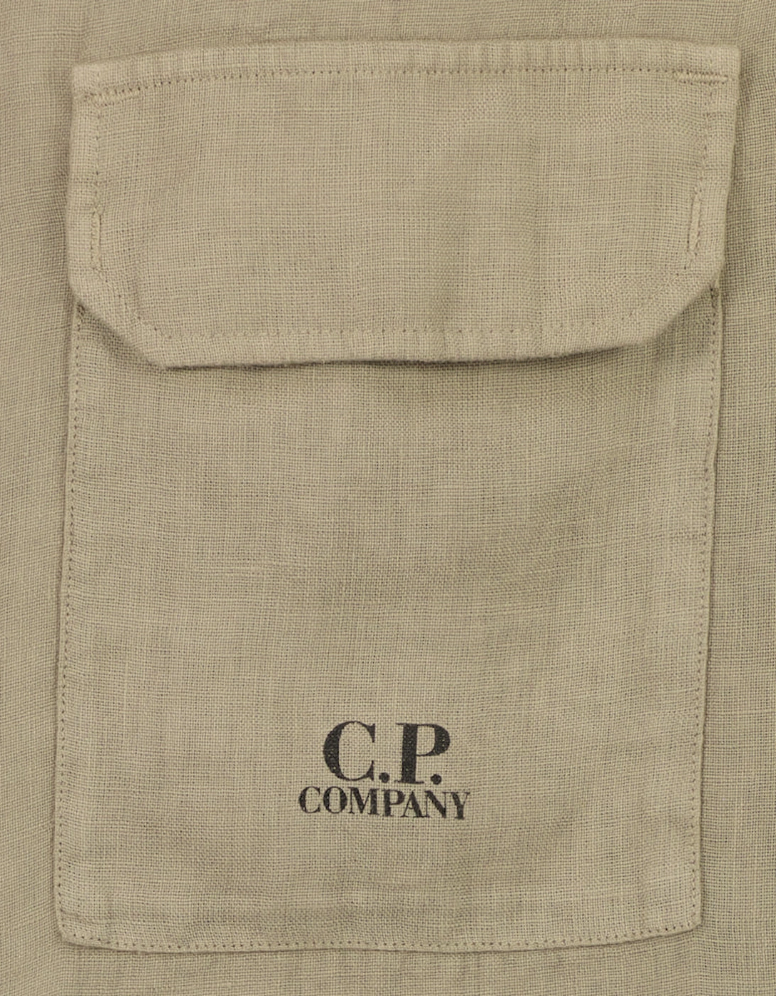 Long Sleeve Linen Overshirt