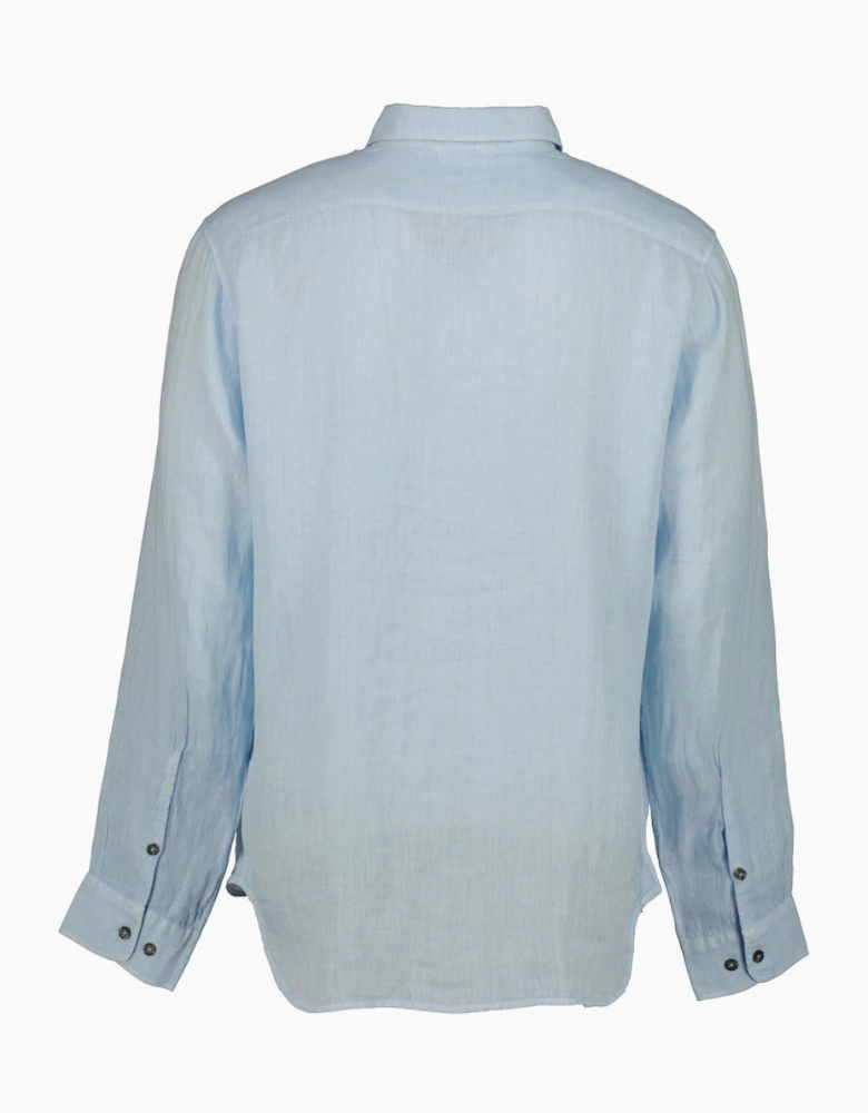 Long Sleeve Linen Overshirt
