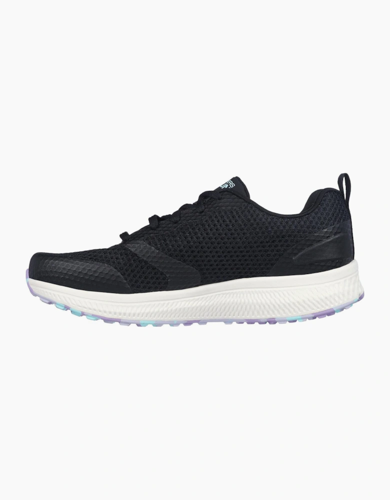 Mesh Lace Up W Marbled Rub Slip On Trainers Girls