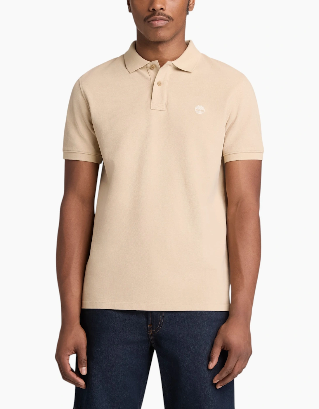Timberland Mens Polo Shirt Short Sleeve Tops