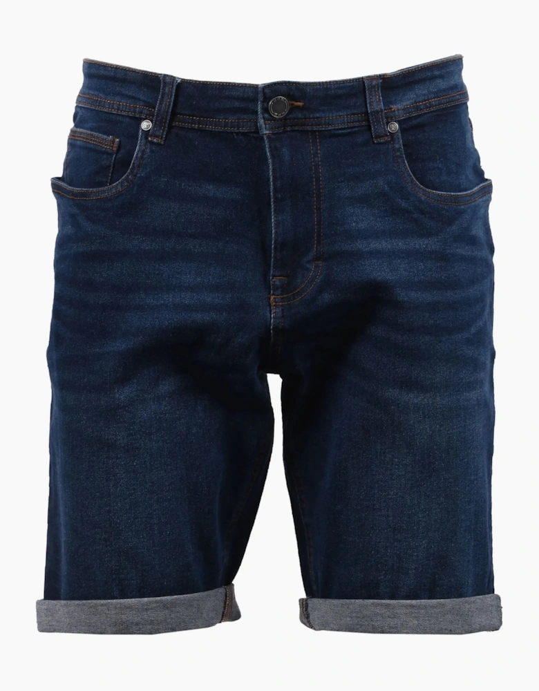 REDPOINT SHERBROOKE DENIM SHORTS DARK DENIM