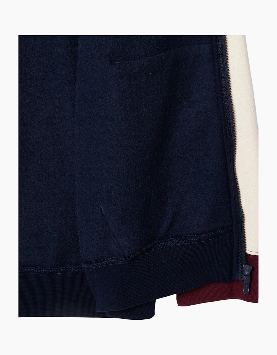 Lacoste Mens Fleece Hoodie Zip Up Casual Cotton Top