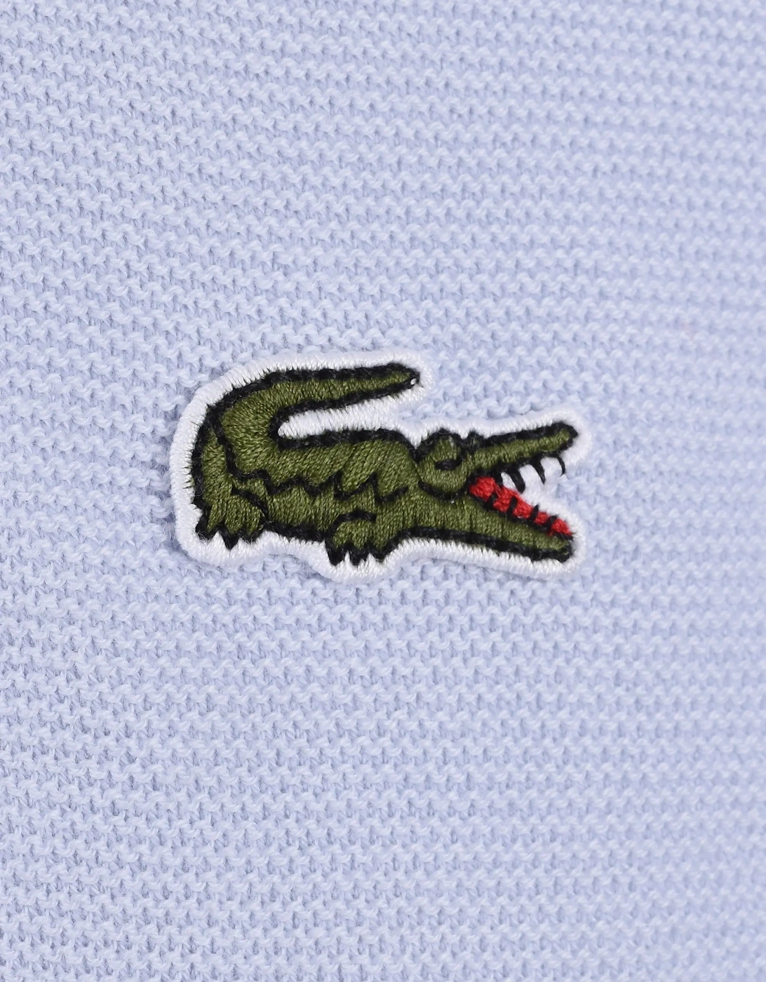 LACOSTE KNITTED POLO SHIRT PHOENIX BLUE