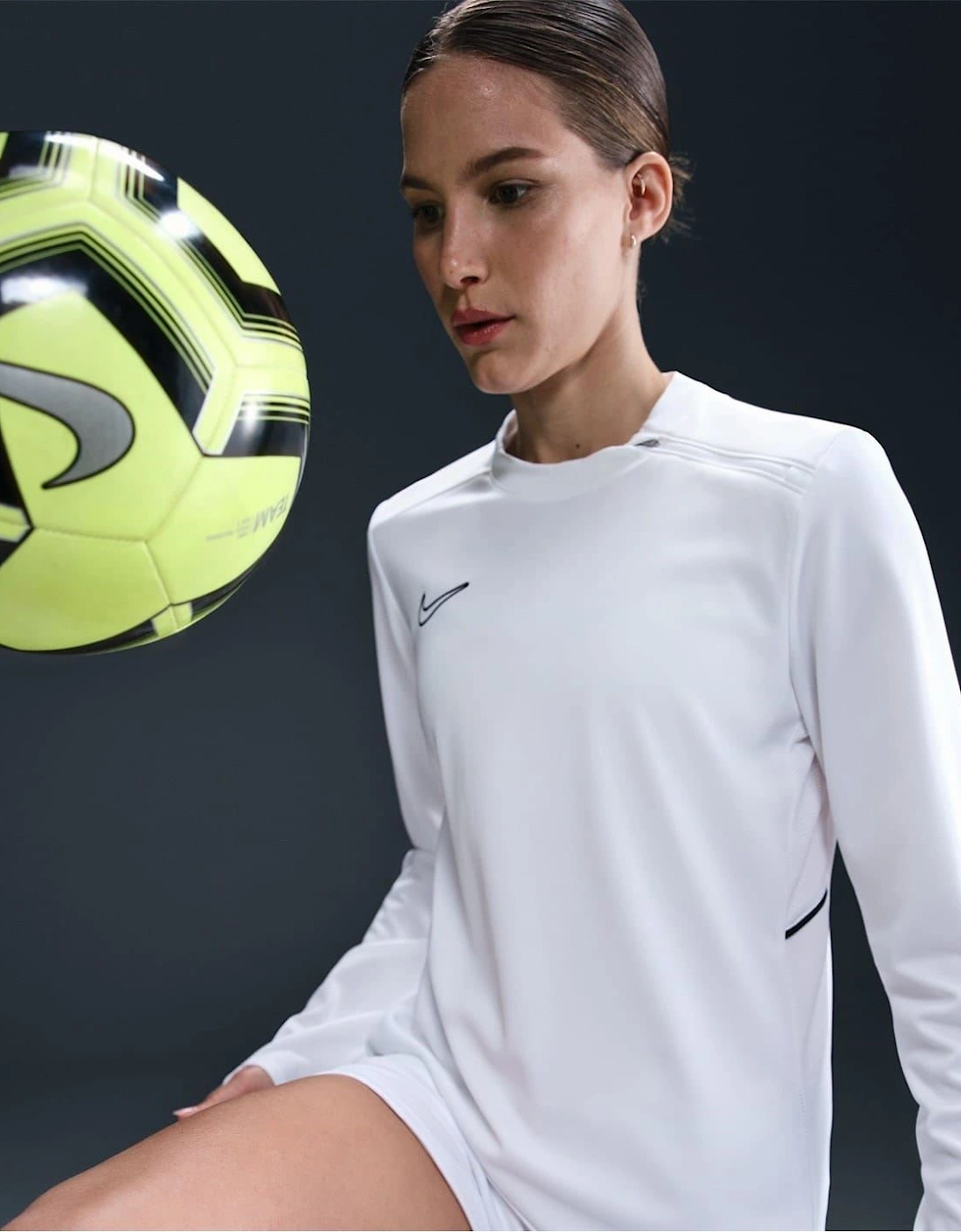 Womens Dri Fit Academy Football Drill Top