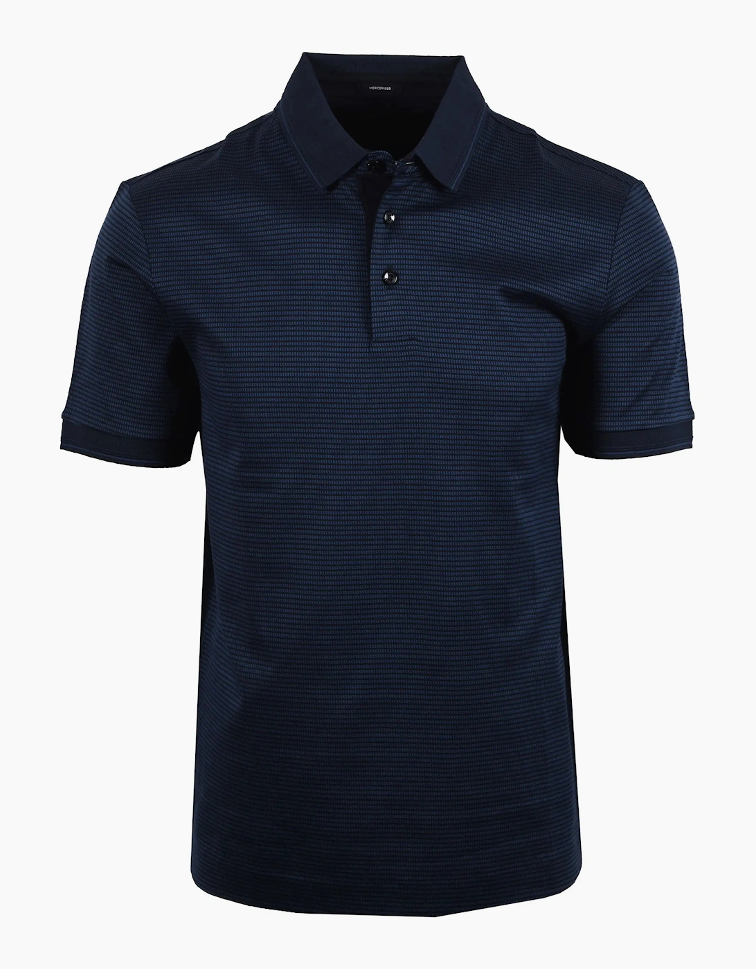 Hugo Boss Men's Navy Boss Black H Parlay 242 Polo Dark Blue - Size: 40