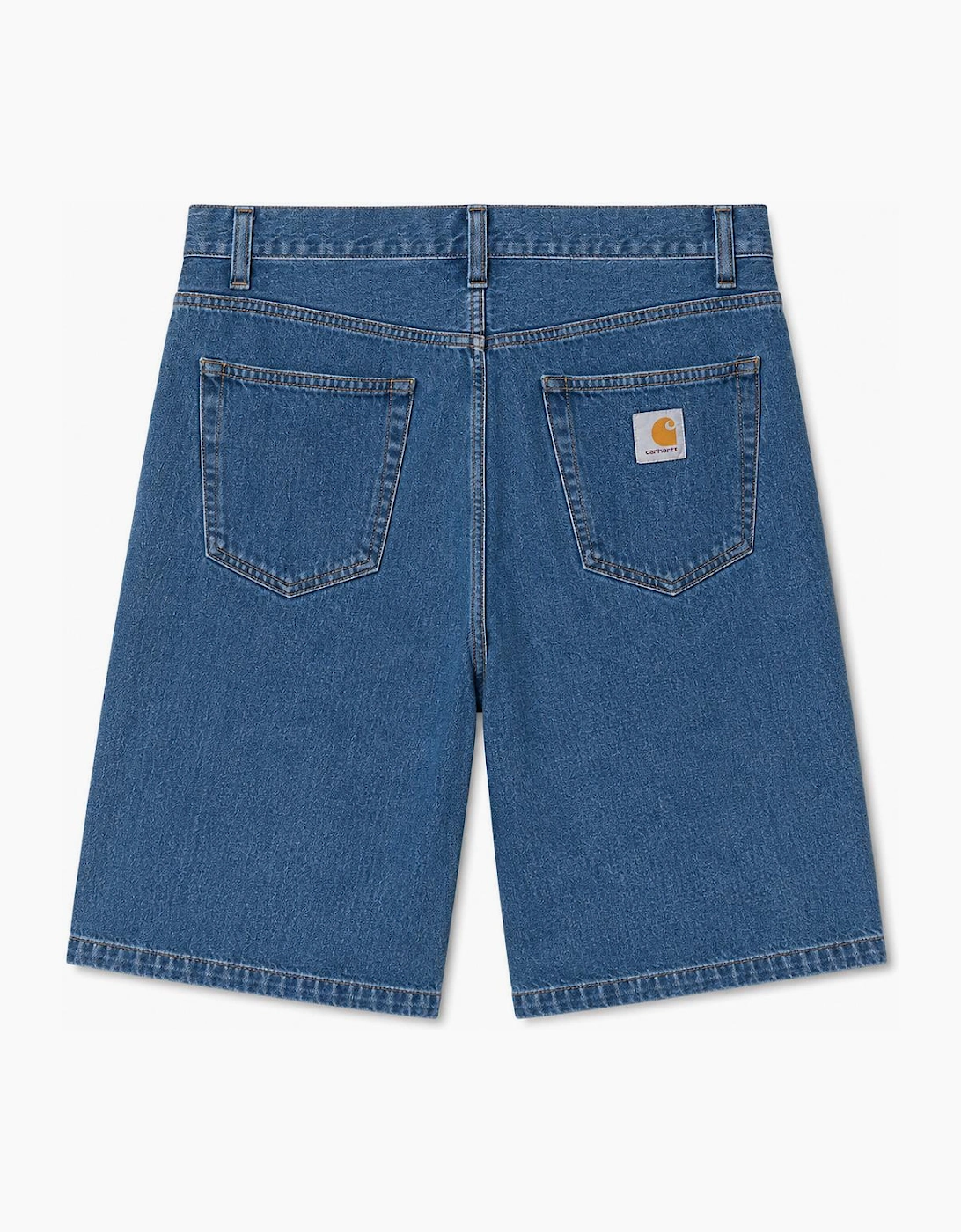 Carhartt WIP Denim Landon Short Blue Heavy Stone Wash