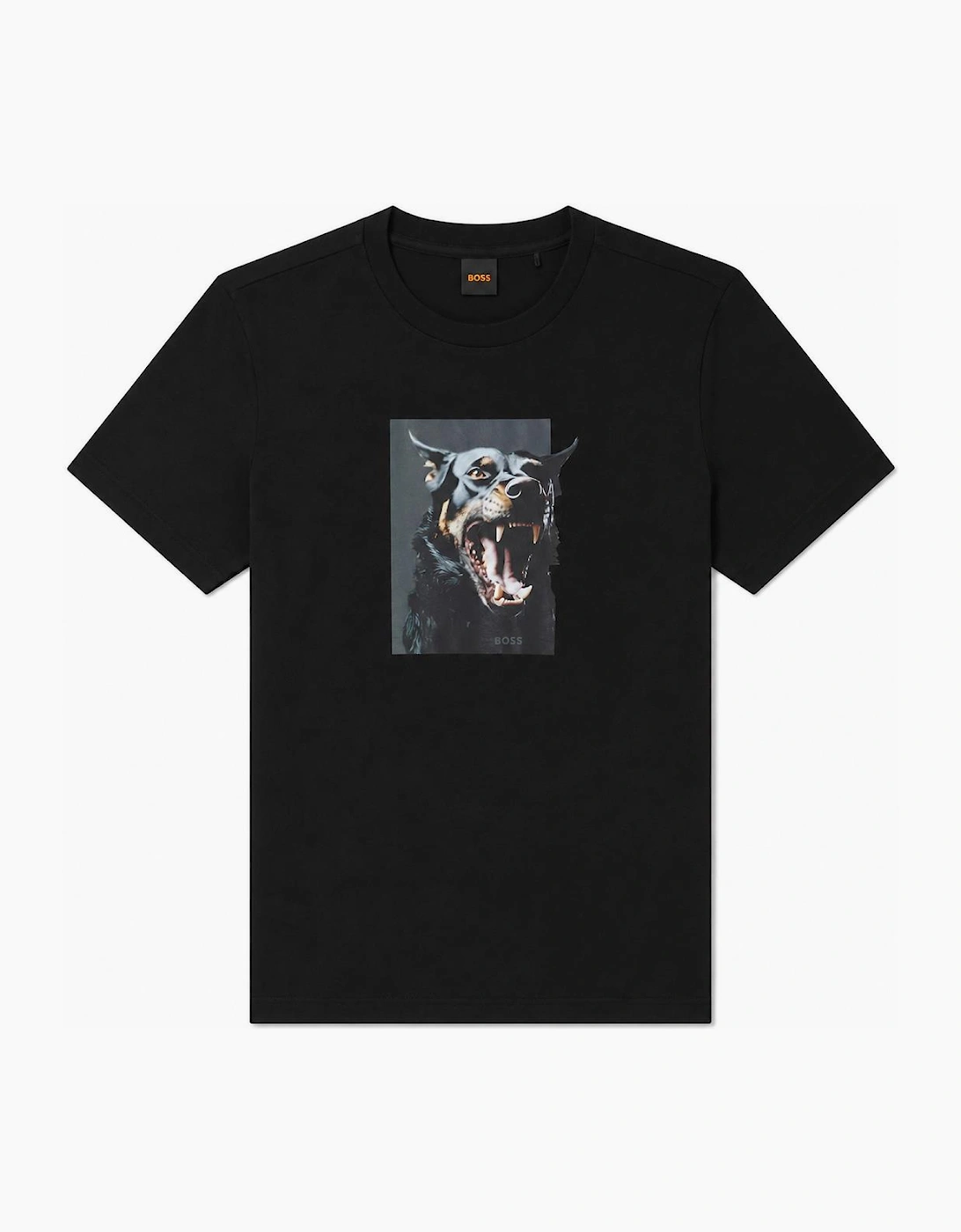 Hugo Boss Men's Boss Dobermann Graphic T-Shirt Black - Size: 44