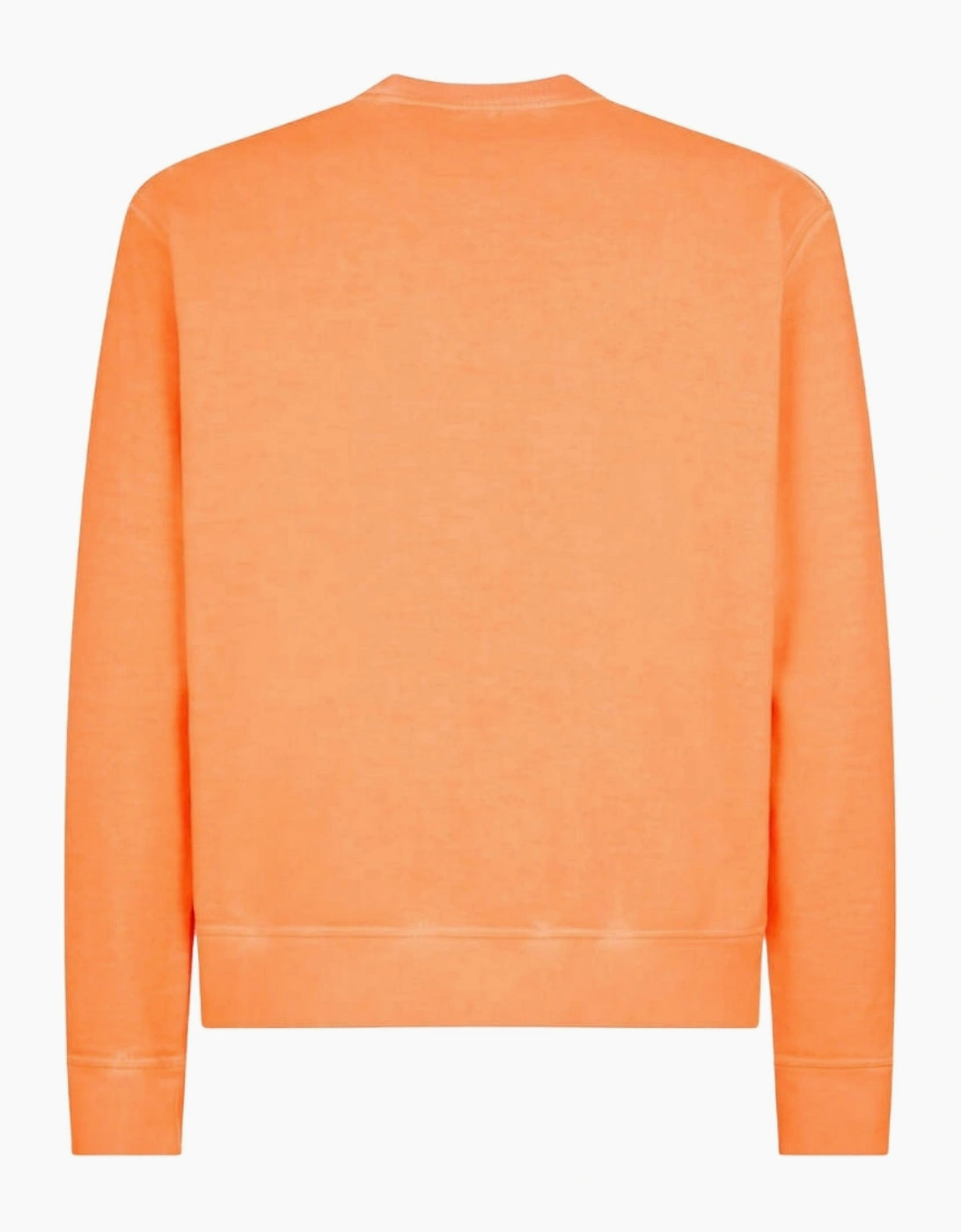Dsquared2 Icon Orange Crew Neck Jumoper