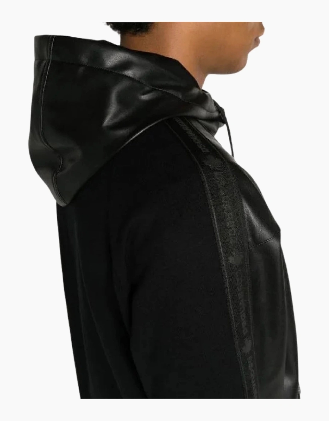 Dsquared2 Contrast Hooded Black Jacket