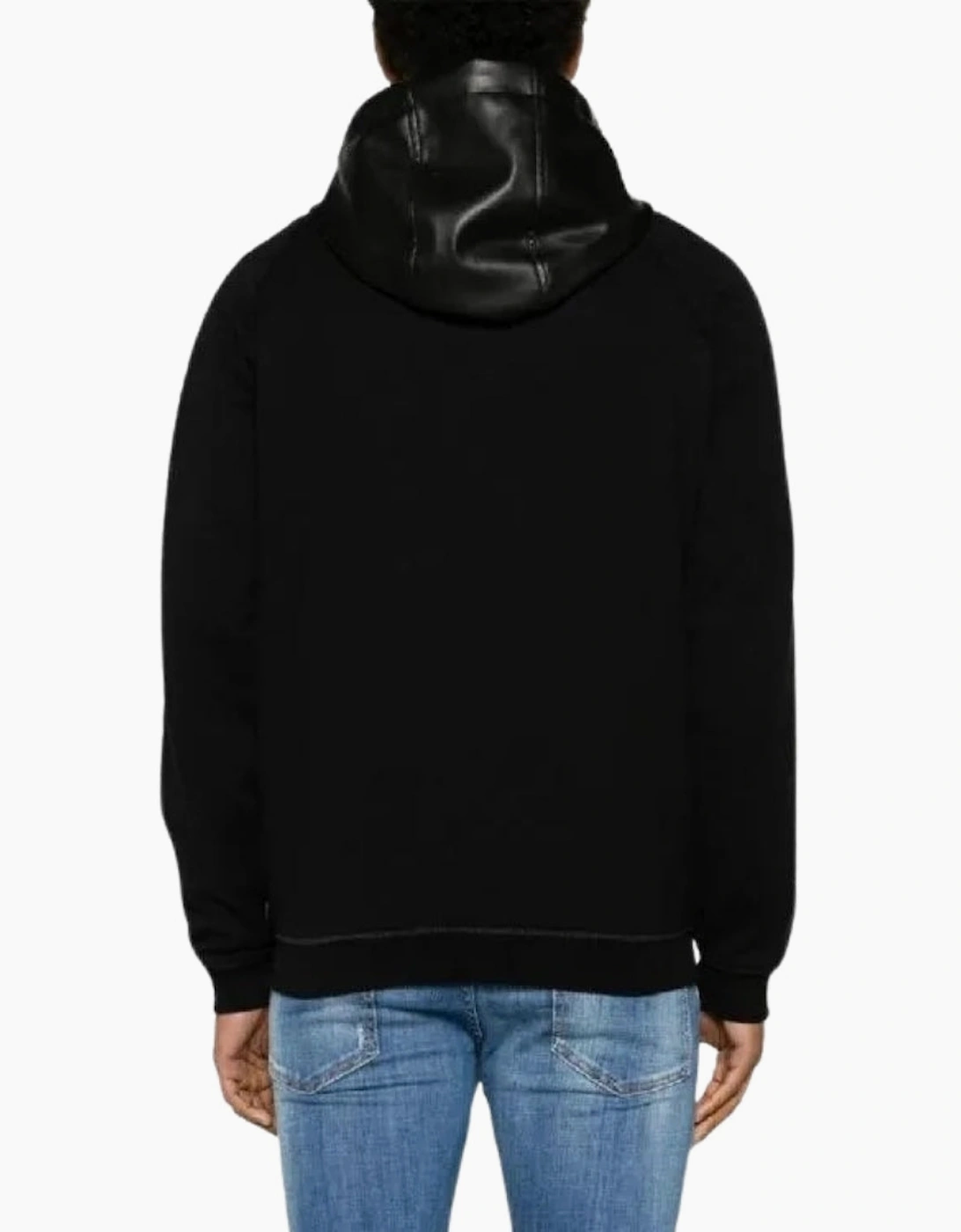 Dsquared2 Contrast Hooded Black Jacket