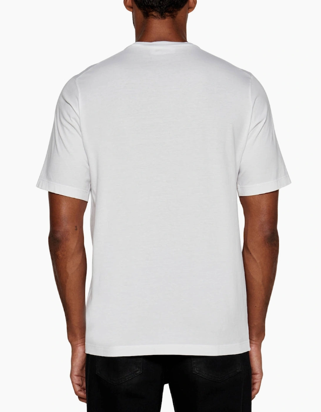 Dsquared2 Loose Fit Brand Logo White T-Shirt