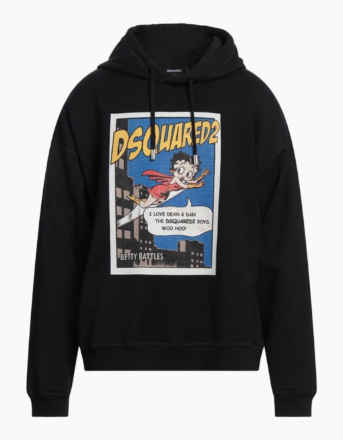Dsquared2 Betty Boop Black Hoodie