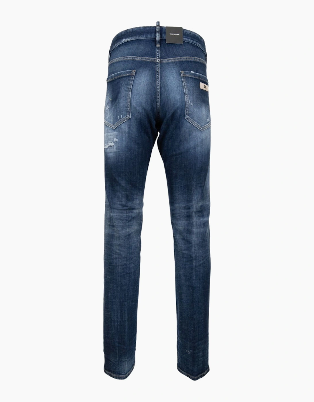 Dsquared2 Cool Guy Jean Destroyed Worn Denim Blue Jeans