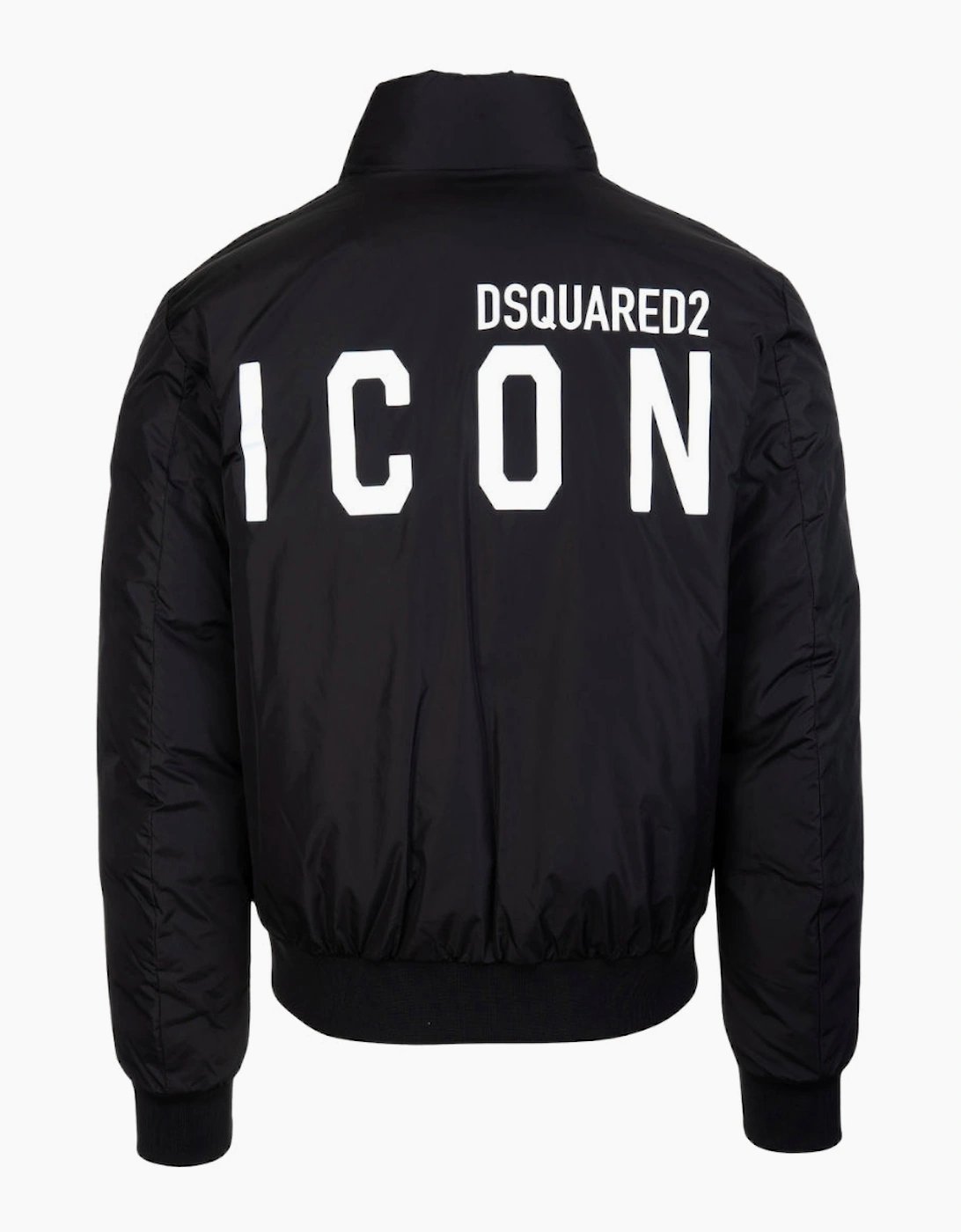 Dsquared2 Icon Padded Bomber Black Jacket