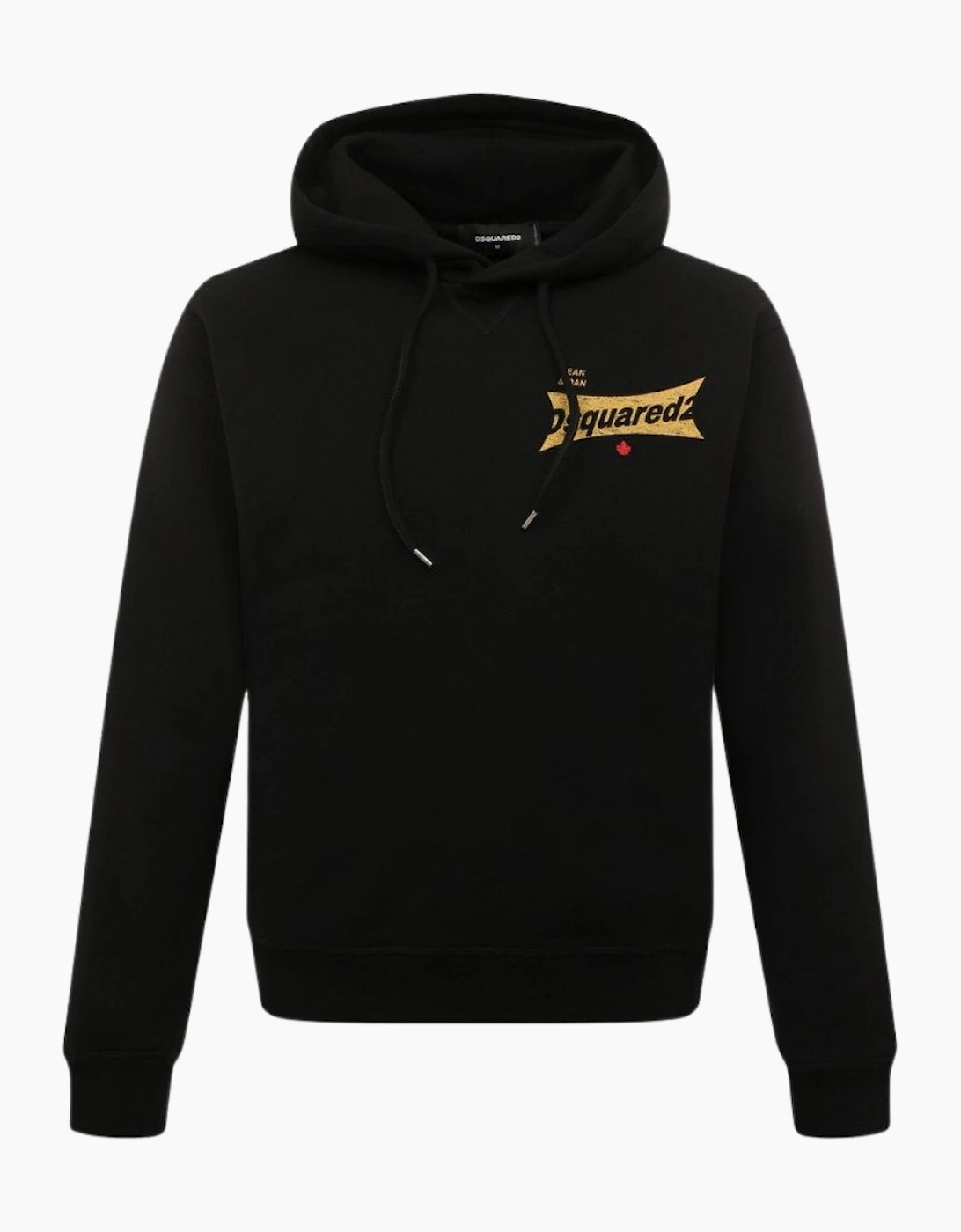 Dsquared2 Cool Fit Logo Black Hoodie